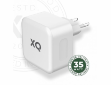 Xqisit USB-C Dual wall charger PD 3.0 35W - White