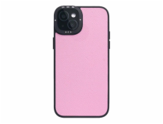 SLG Design kryt D9 France Epsom Leather pro iPhone 15 Plus - Pink