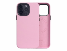 SLG Design kryt D5 Magsafe Calf Skin Leather pro iPhone 15 Pro Max - Pink