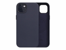 SLG Design kryt D5 Magsafe Calf Skin Leather pro iPhone 15 Plus - Indigo