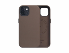 SLG Design kryt D5 Magsafe Calf Skin Leather pro iPhone 15 - Etoupe
