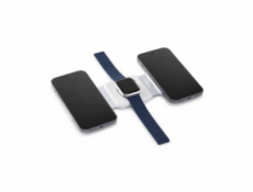 Aiino - Charlie 3 in 1 bezdrátový charger - white