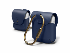 Elago Airpods Leather Case - Jean Indigo