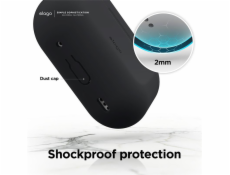 Elago Airpods Pro 2 Silicone Case with Nylon Lanyard - Dark Gray Elago Airpods Pro 2 Silicone Case with Nylon Lanyard - Dark Gray