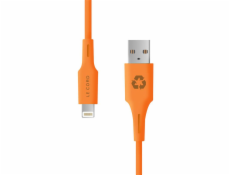 Le Cord kabel Minimalist Recycled Cable Lightning to USB 1.2m - Sunset