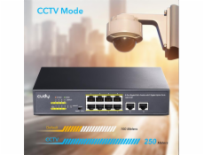 Cudy GS1010P - 8-Port Gigabit PoE+ Switch with 2 Gigabit Uplink Ports 120W