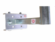 CSAT STR105P - montážní deska pro konzole na stožár/trubku 42-300mm  CSAT STR105P - montážní deska pro konzole na stožár/trubku 42-300mm