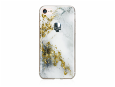 Swarovski kryt Treasure pro iPhone 8 - Alabaster/Silver Skull