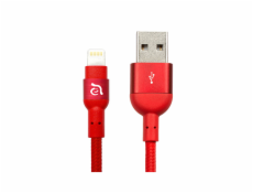 Adam Elements kabel PeAk 120B Lightning to USB - Red