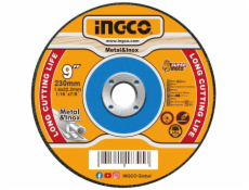 Ingco MCD162301 Kotouč řezný kov 230x1,6x22,2mm