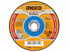 Ingco MCD121151 Řezný kotouč na kov 115 x 1,2 x 22,2 mm