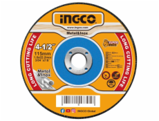 Ingco MCD101151 Řezný kotouč na kov 115 x 1 x 22,2 mm