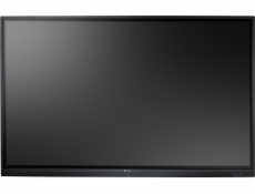 AG Neovo IFP-7502 Interaktivní plochý panel 189,2 cm (74.5 ) LCD Wi-Fi 350 cd/m2 4K Ultra HD Černá Dotyková obrazovka Zabudovaný procesor Android 8.0