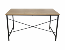 Psací stůl Domoletti, hnědý/černý 75X60X120CM