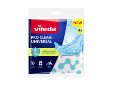 Univerzální utěrka s enzymy Vileda Pro Clean 4 ks.