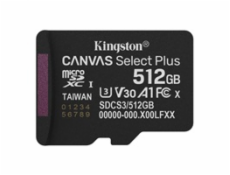 Kingston Technology Canvas Select Plus Gen3 512 GB MicroSDXC UHS-I Třída 10