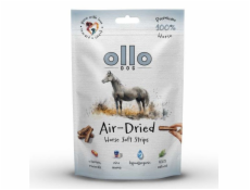 OLLO Air-Dried Horse strips - pamlsek pro psa - 80g