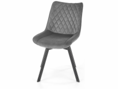 NENURODYTA_V JÍDELNÍ ŽIDLE K520 ŠEDÁ 63X46X80