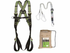 Sada štaflových žebříků FA8000500, 100 cm, černá/zelená