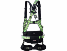 Bezpečnostní pás FA1020700, 100 cm, černozelený