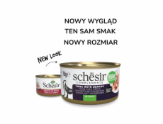 SCHESIR Oceanic Adult Tuna with Dentic - vlhké krmivo pro kočky - 70g