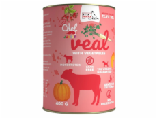 SYTA MICHA Chef Veal with vegetables Junior - vlhké krmivo pro psy - 400g