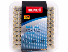 MAXELL Alkalická baterie LR03 AAA 1.5V 100 ks.