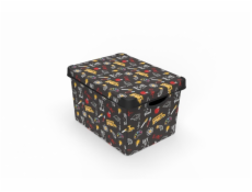 Úložný box s víkem Domoletti, 22 l