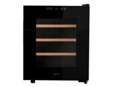 MPM MPM-48-CW-48 Termoelektrická chladnička na nápoje Stojací Černá 16 lahev/lahve