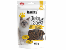 BULTI Jerky Sticks bogate w kaczkę przysmak dla kota 60g