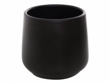 Hrnec Domoletti Saturn, keramický, O 24 cm, černý