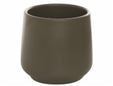 Hrnec Domoletti Saturn, keramický, O 24 cm, hnědý