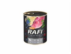 Dolina Noteci Rafi Mokré krmivo pro psy s hovězími žaludky a šunkou - 800g