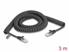 DeLOCK spirálový kabel Zástrčka RJ-45 > Zástrčka RJ-45 Cat.5e