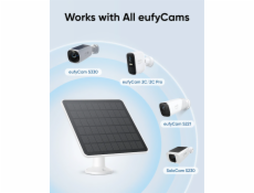 Anker Solární panel Eufy 3W pro EufyCam 2, EufyCam 2 Pro, EufyCam 2C, EufyCam 2C Pro, EufyCam S330, SolocamS230