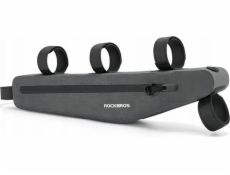 RockBros Long Rigid Cyklistická Brašna Voděodolná Na Rám 1,5L Šedá ROCKBROS
