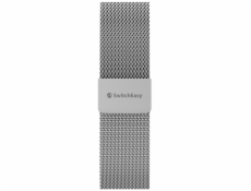 SwitchEasy řemínek Mesh Stainless Steel pro Apple Watch 40/41/42mm - Silver
