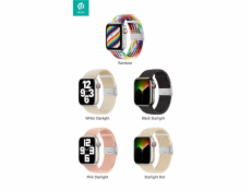 Deví řemínek Deluxe Series Sport4 Nylon Braided Adjustable Band 44/45/46mm - Starlight Dot