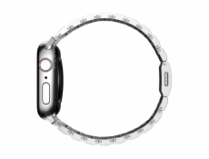 Nomad řemínek pro Apple Watch 44-49 mm - Steel Band/Silver Hardware