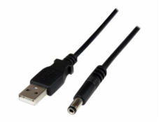StarTech.com 1m USB to Type N Barrel 5V DC Power Cable - USB A to 5.5mm DC - 1 Meter USB to 5.5mm DC Plug (USB2TYPEN1M) - Elektrický kabel - USB (pouze napájení) (M) do DC jack 5,5 x 2,5 mm (M) - 1 m 