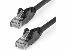 StarTech.com 2m LSZH CAT6 Ethernet Cable, 10 Gigabit Snagless RJ45 100W PoE Network Patch Cord with Strain Relief, CAT 6 10GbE UTP, Black, Individually Tested/ETL, Low Smoke Zero Halogen - Category 6 