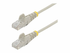 StarTech.com 3m Slim LSZH CAT6 Ethernet Cable, 10 Gigabit Snagless RJ45 100W PoE Patch Cord, CAT 6 10GbE UTP Network Cable w/Strain Relief, Grey, Fluke Tested/ETL, Low Smoke Zero Halogen - Category 6 