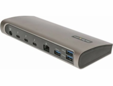 StarTech.com Thunderbolt 4 Dock, 96W Power Delivery, Single 8K/Dual Monitor 4K 60Hz, 3xTB4/USB4 ports, 4xUSB-A, SD, GbE, Thunderbolt 4 Docking Station for Windows or TB3 MacBook, 0.8m - Dokovací stani