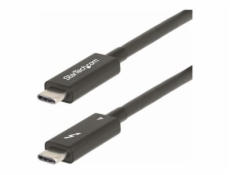 StarTech.com 6ft (2m) Active Thunderbolt 4 Cable, 40Gbps, 100W PD, 4K/8K, Intel Certified, Compatible w/Thunderbolt 3/USB 3.2/DisplayPort (A40G2MB-TB4-CABLE) - USB kabel - 24 pin USB-C (M) do 24 pin U
