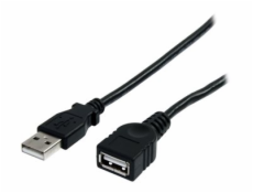 StarTech.com 10 ft Black USB 2.0 Extension Cable A to A - 10ft USB 2.0 Extension Cable - 10ft USB male female Cable (USBEXTAA10BK) - Prodlužovací šnura USB - USB (M) do USB (F) - USB 2.0 - 3 m - cerná