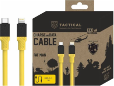 Tactical Fat Man Cable USB-C/Lightning 1m Yellow