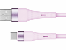 Kabel KRUGER & MATZ KM1268-1P Basic USB/USB-C 1m Pink