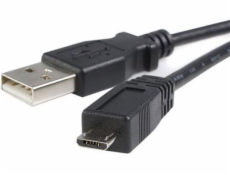 StarTech.com 2m Micro USB Cable A to Micro B Micro USB Cable - Kabel USB - USB (M) do Micro USB typ B (M) - USB 2.0 - 2 m - cerná