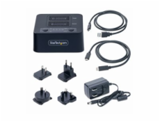 StarTech.com 1:1 Standalone M.2 NVMe Drive Duplicator and Dock - Solid state / hard drive duplicator - 2 zásuvky (PCIe (NVMe)) - kompatibilní s TAA