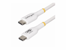 StarTech.com 1m USB C Charging Cable, USB-IF Certified USB-C Cable, 240W - USB kabel - 24 pin USB-C (M) do 24 pin USB-C (M) - USB 2.0 - 48 V - 5 A - 1 m - napájení USB (240 W), technologie Extended Po
